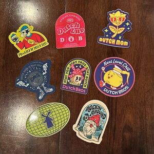 dutch bros sticker bundle